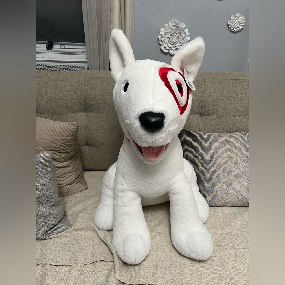 Limited Edition Target Bulleye Dog plush